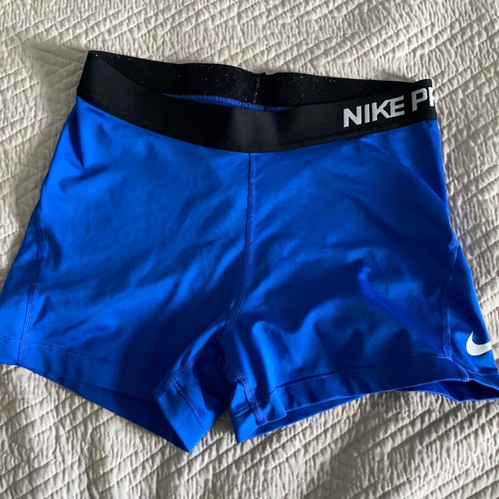 Blue Nike Pros!